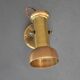 Brass articulated wall lamp – steampunk spirit -