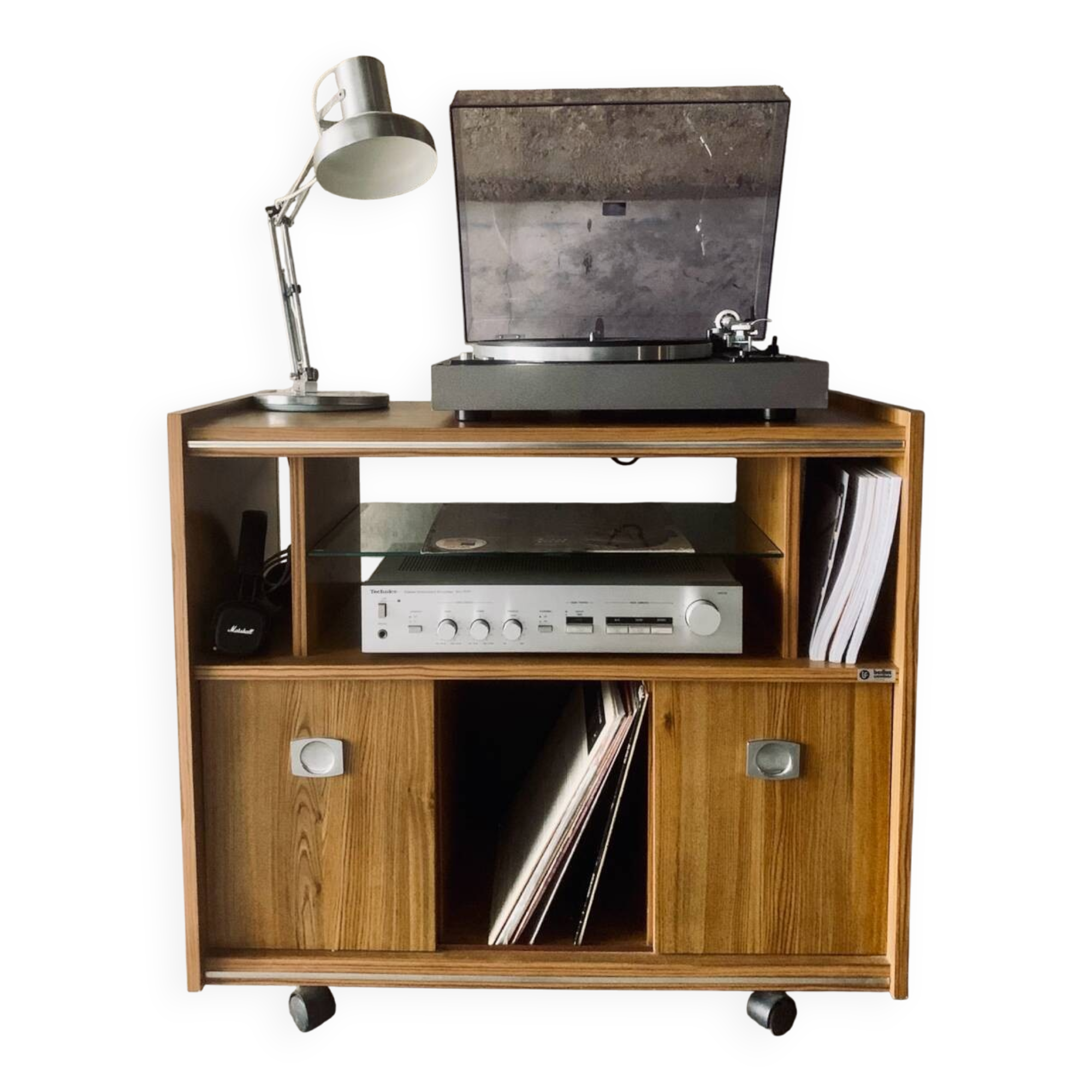Vintage “Berlioz” hi-fi cabinet
