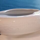 2 Apilco white porcelain foie gras serving dishes