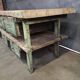 Industrial workbench – metal drawer cabinet with 8 drawers