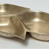 large tree leaf pocket emptier solid brass