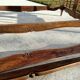 Pair of Provencal wooden bed year 40 from Dervieux
