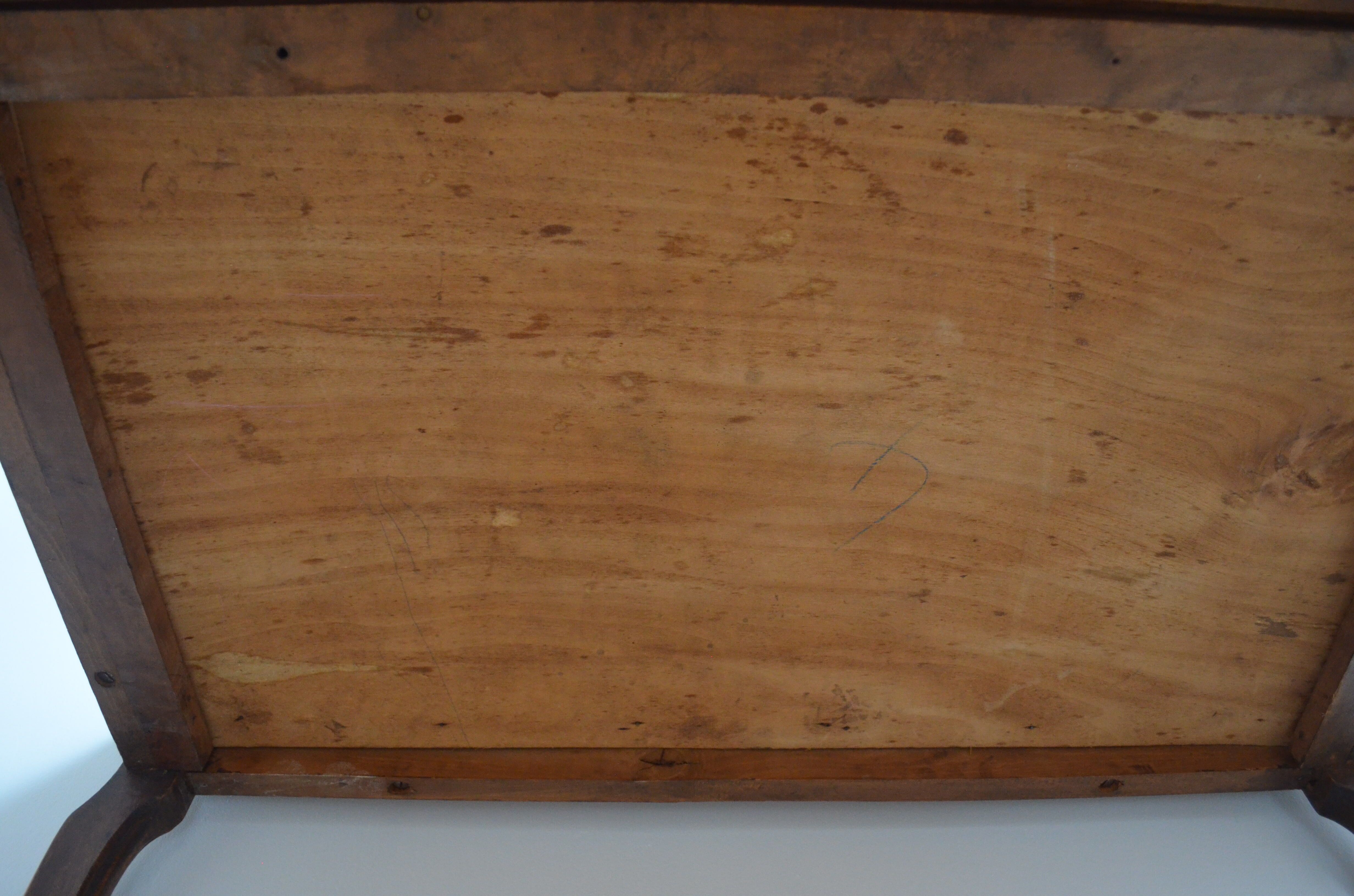 Side table clean oak