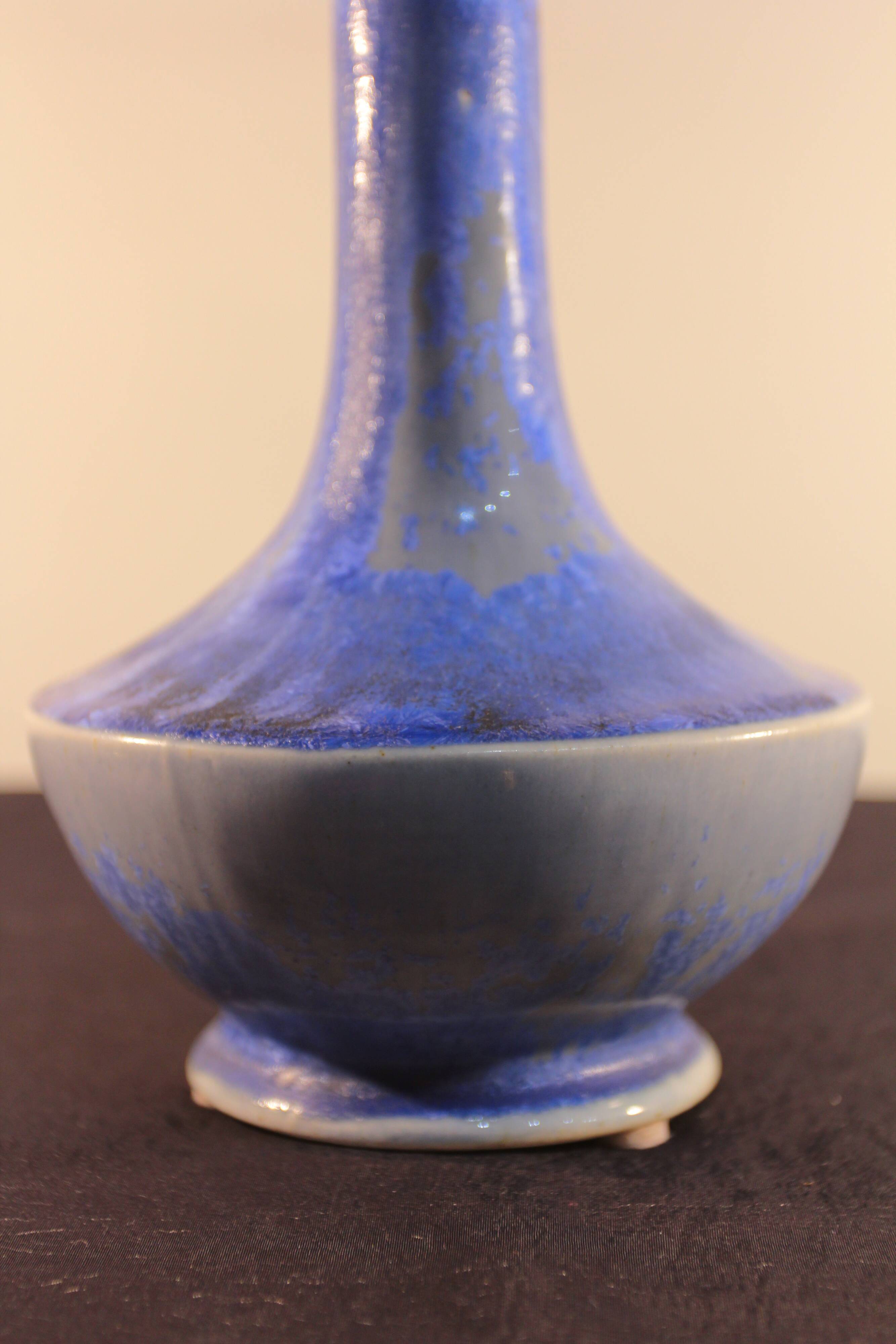 Soliflore in sandstone with crystalline enamels c. 1930-1940