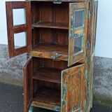 Old wooden cabinet with 4 doors