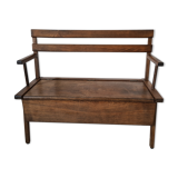Bench-chest vintage compass feet