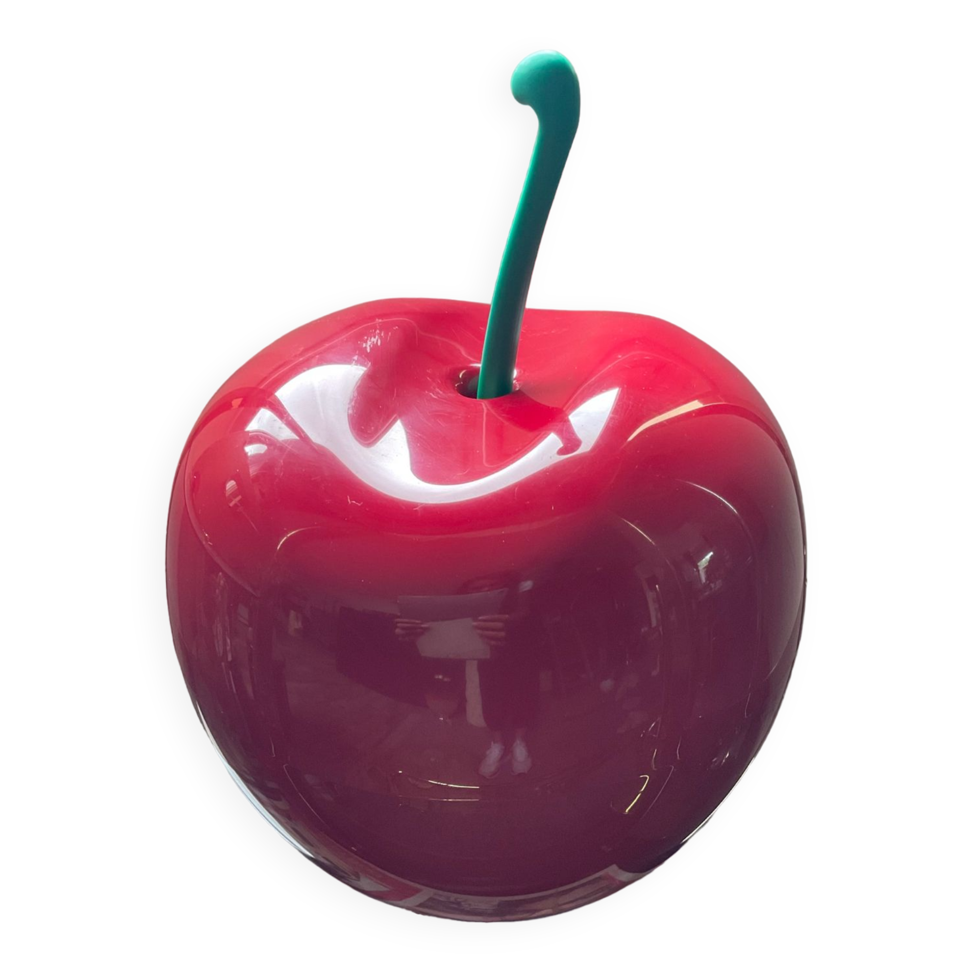 Vintage apple plastic ice bucket 80s