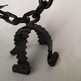 Brutalist style candlestick holder