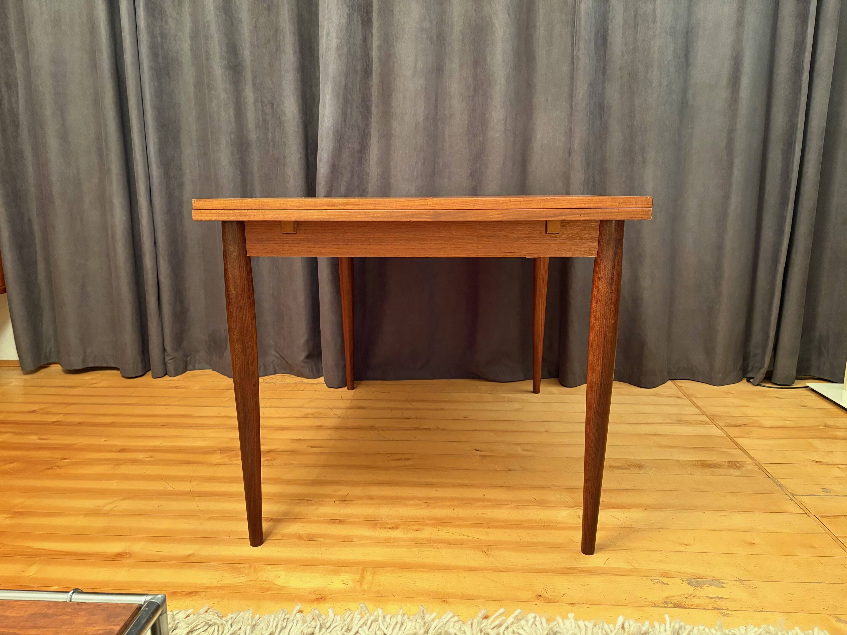 Large teak table from Lübke, Germany, 1960s
