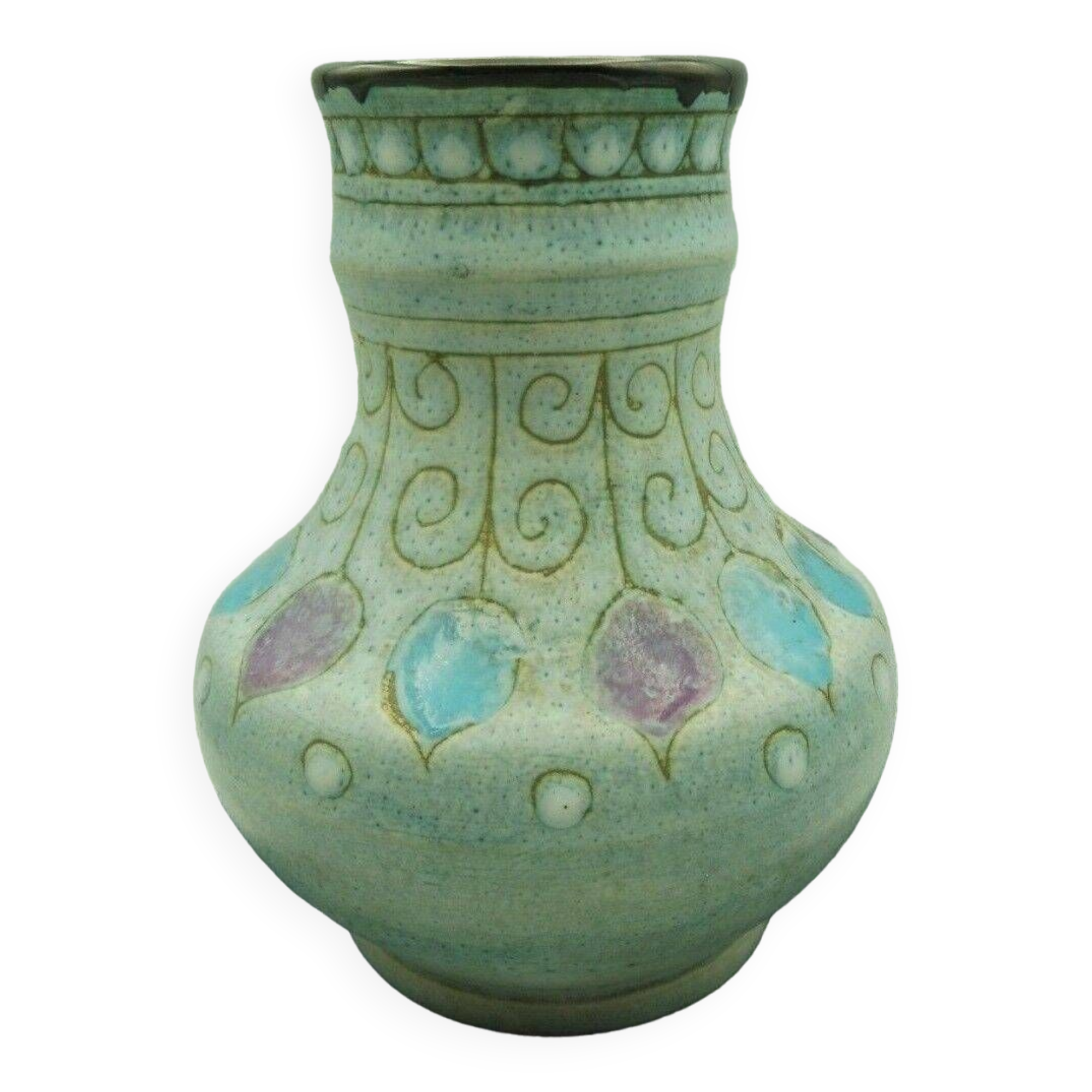 Vase signed danuta le henaff