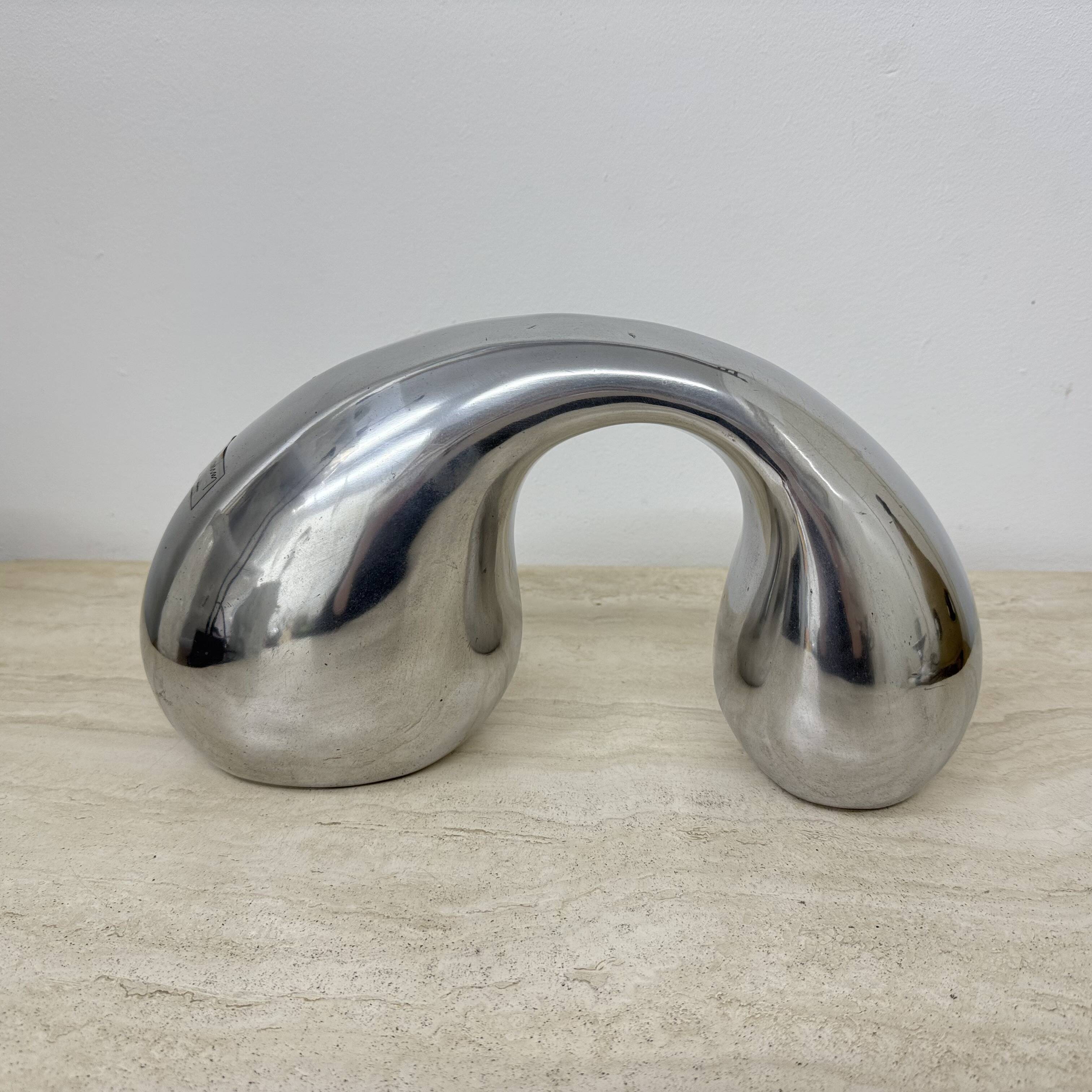 Biomorphic Sculpture Object in Aluminum by Eva & Peter Moritz for Ikea, 198