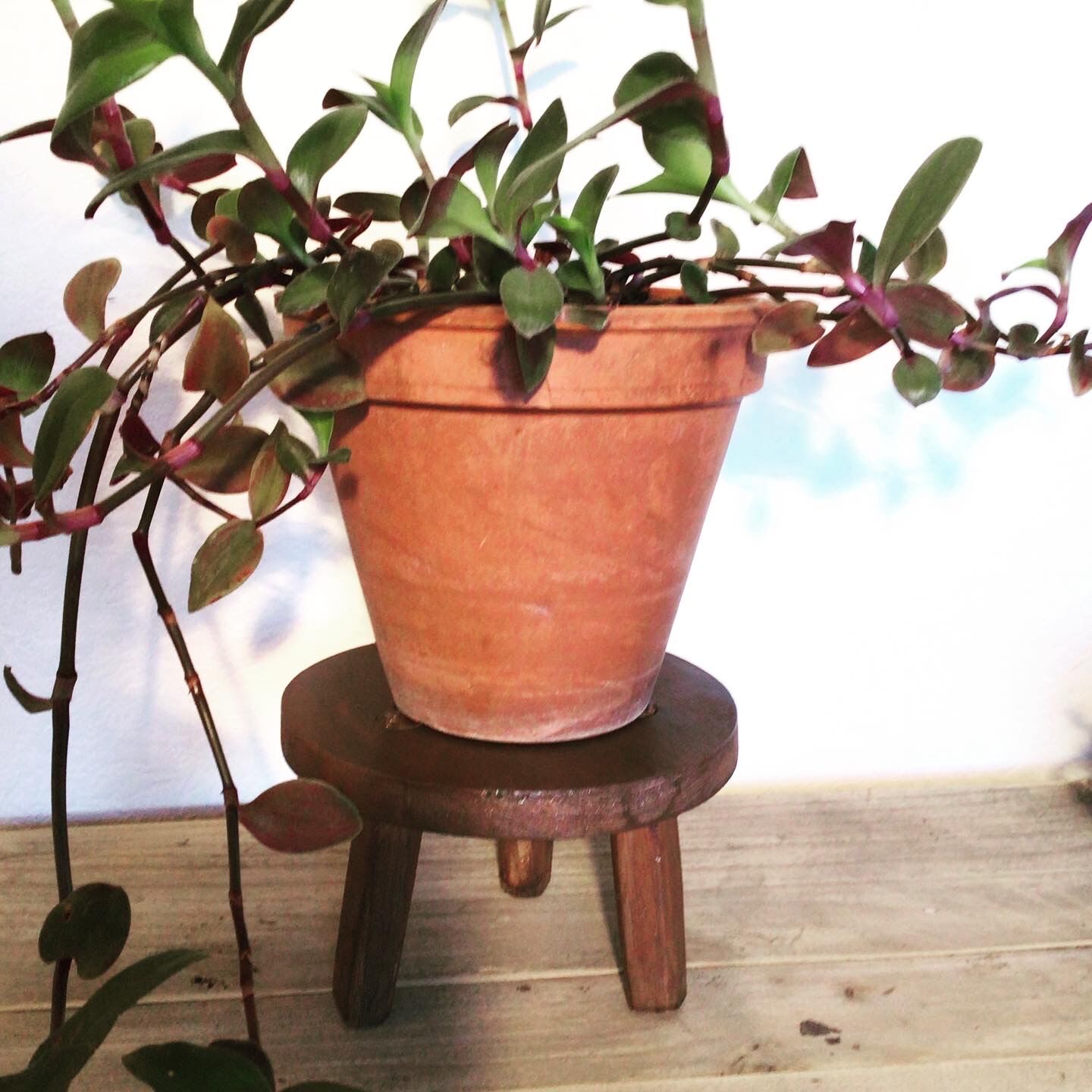 Brutalist tripod stool
