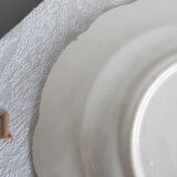 4 assiettes semi creuses terre de fer Longchamp