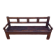 Church pew of the XVIII