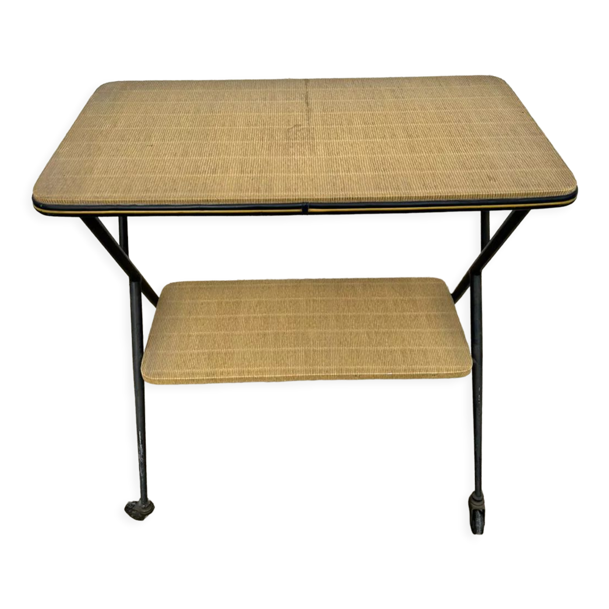 50s trolley on wheels