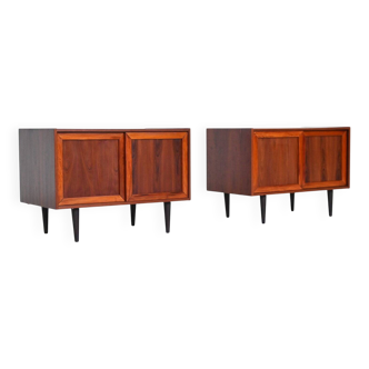 IB Kofod-Larsen pair of cabinets in rosewood Faarup Denmark 1960