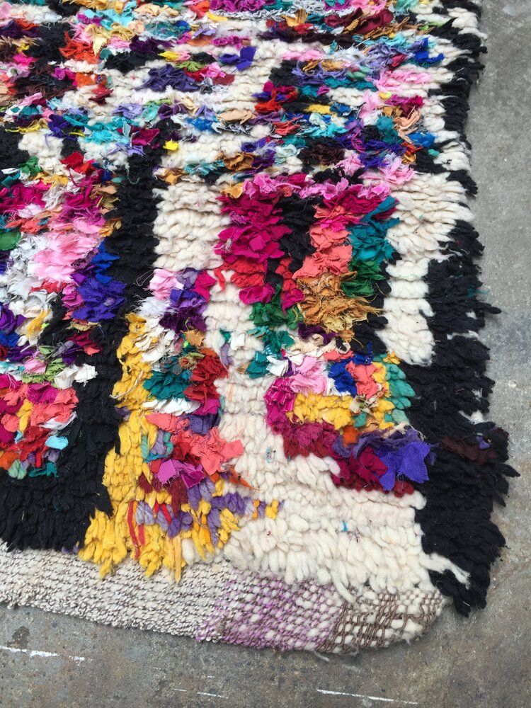 Carpet boucherouite 210 x 115 cm