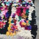 Tapis boucherouite 210 x 115 cm