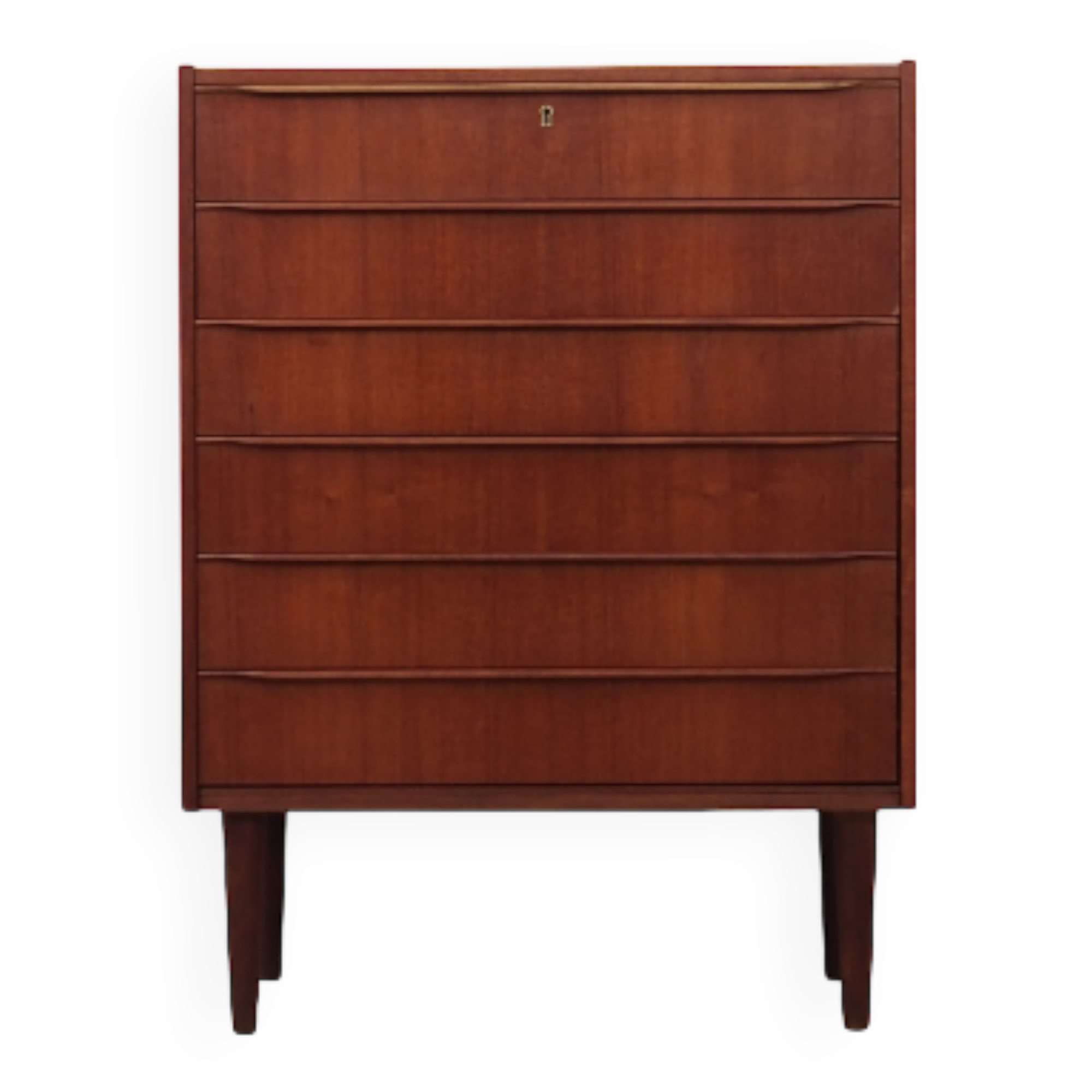 Teak chest of drawers, Danish design, 60's, production: Denmark