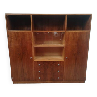 Walnut art deco sideboard