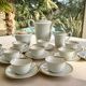 Coffee service for 10 people in Limoges porcelain