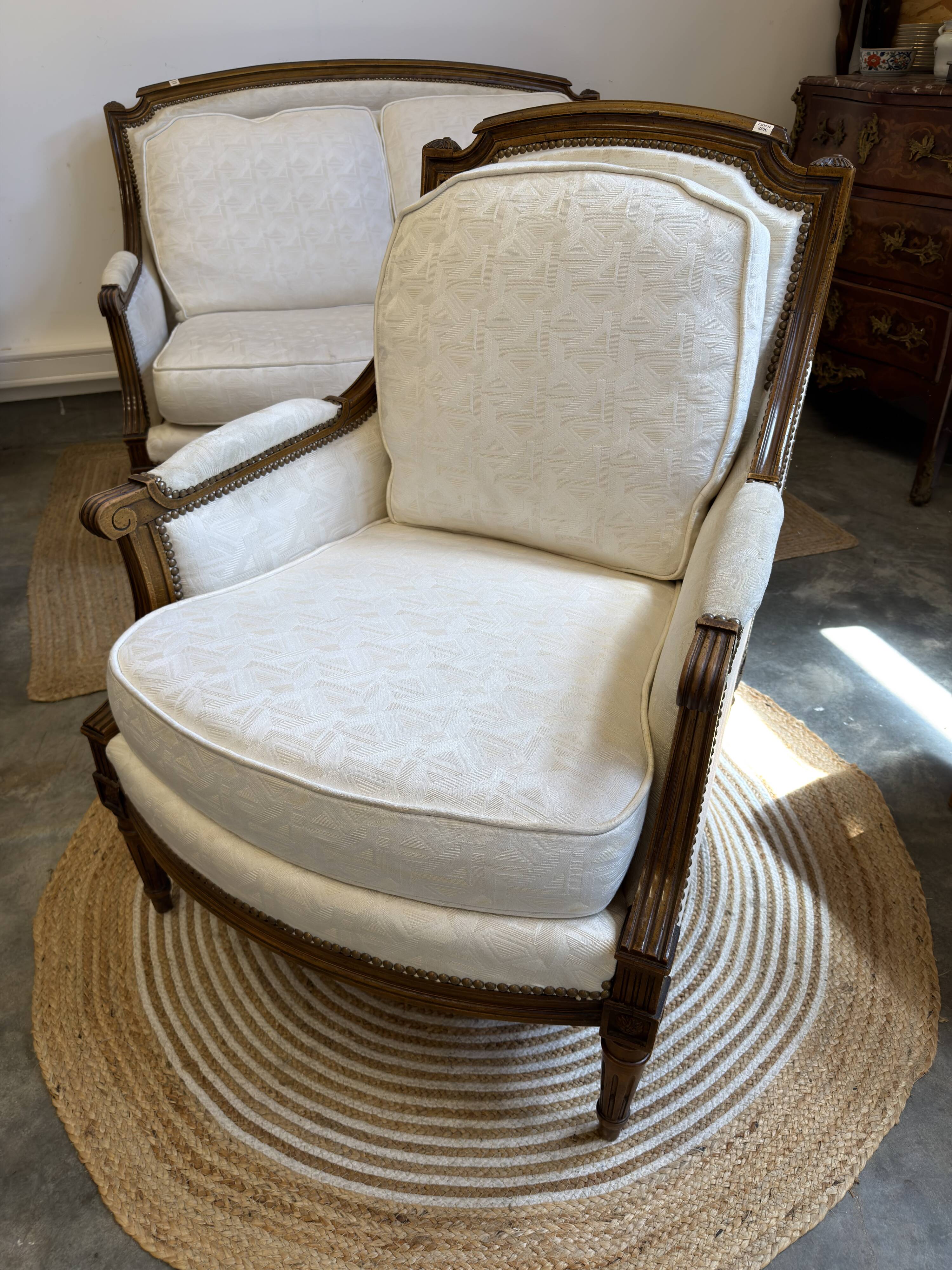 Fauteuil de style Louis XVI