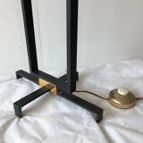 Maison Arlus floor lamp in metal brass and perspex