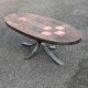 Jean Jaffeux Ceramic & Steel Coffee Table