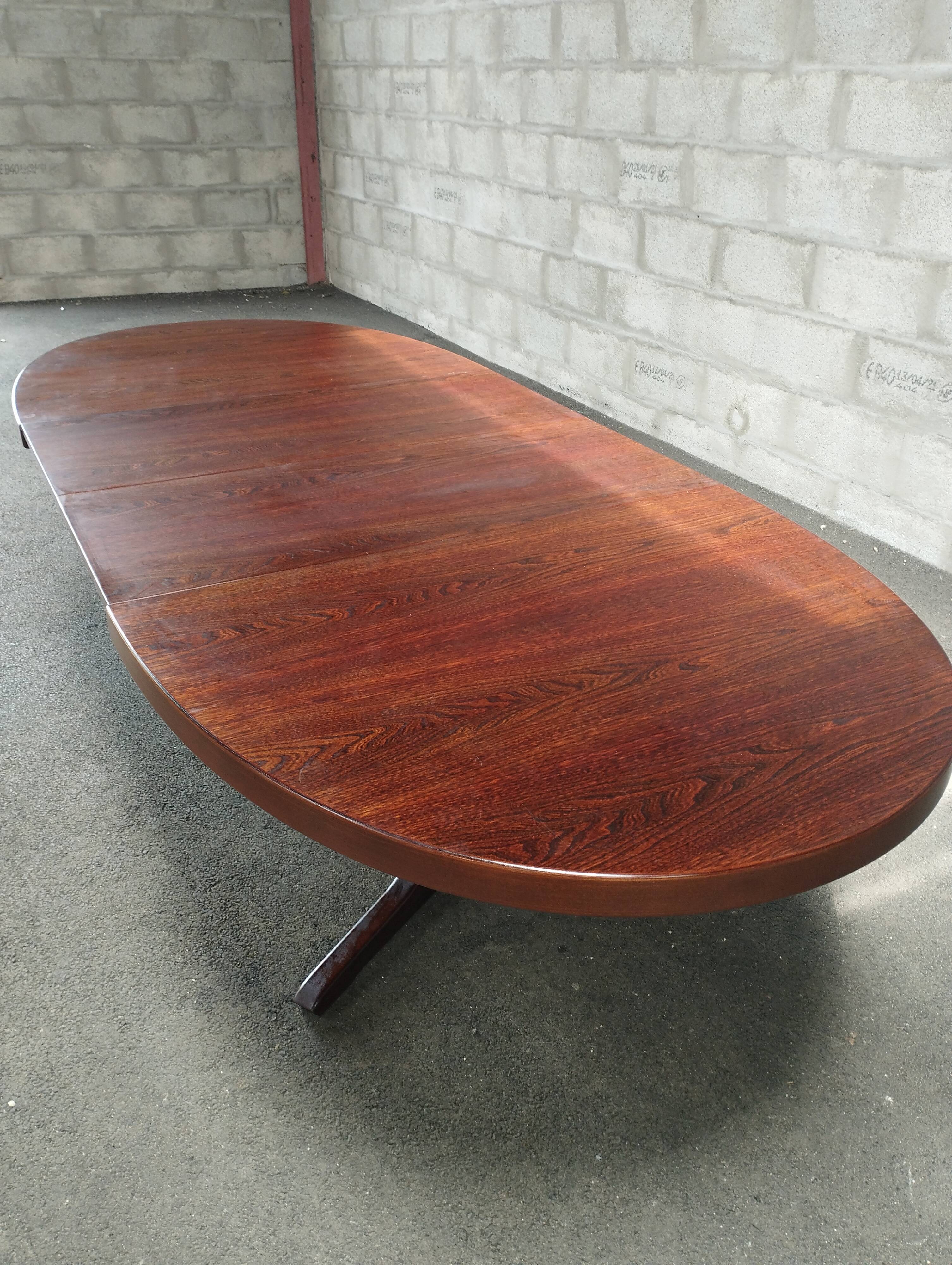 Vintage teak table and chairs set