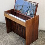 Vintage 60's Rosewood Console Dressing Table Made In Denmark