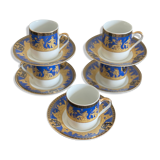 5 cups and under cups in fine porcelain