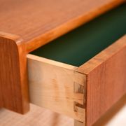 1950s Scandinavian teak bedside table