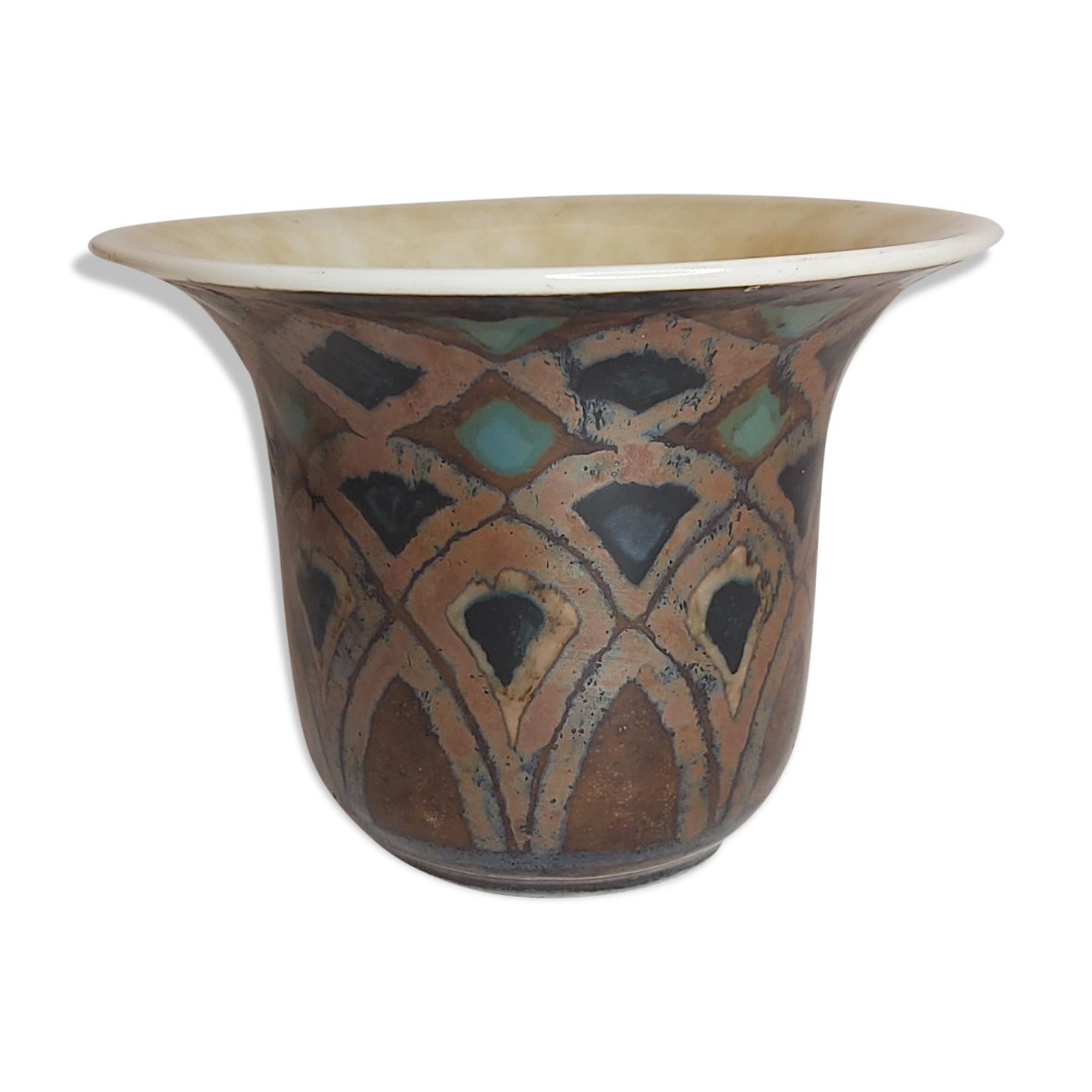 Coupe "Dakar" Camille Tharaud porcelain Limoges