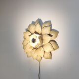 Wall lamp flower 70s