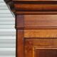 Large Louis Philippe wardrobe in solid walnut