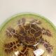 German Glass Bowl by Karl Wiedmann for WMF Ikora, 1930s Bauhaus Art Deco