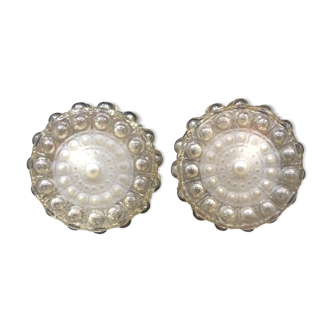 Paire de plafonniers