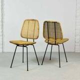 Cane Dutch Design Side Chairs