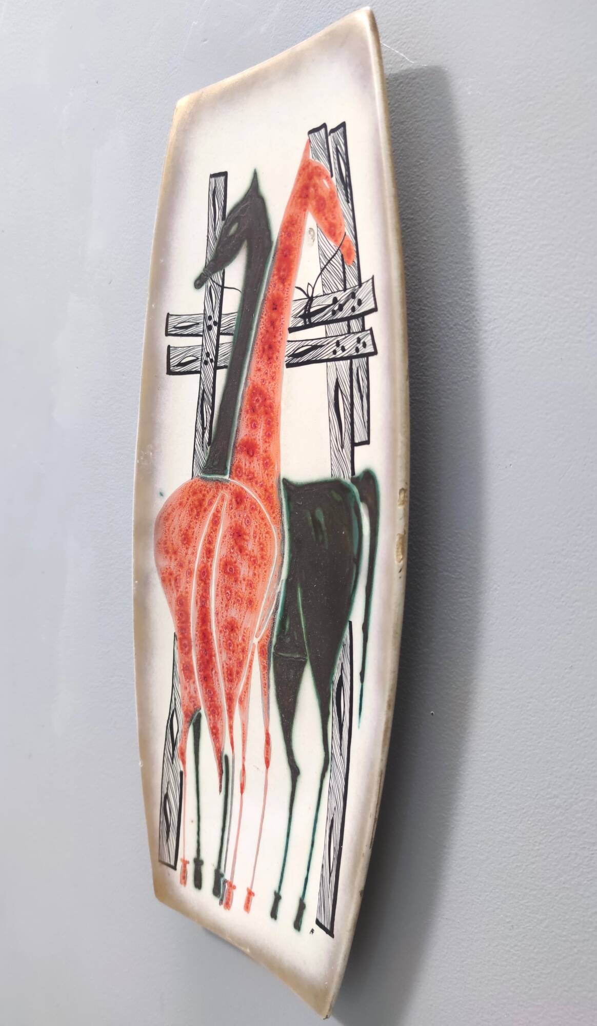 Ceramic Centerpiece / Catchall / Decorative Piece by Petucco & Tolio, Italy