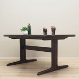 Oak table, Danish design, 1970s, manufacturer: Skovby