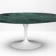 Original oval knoll tulip dining table (244cm) aple verdi gloss like new!!