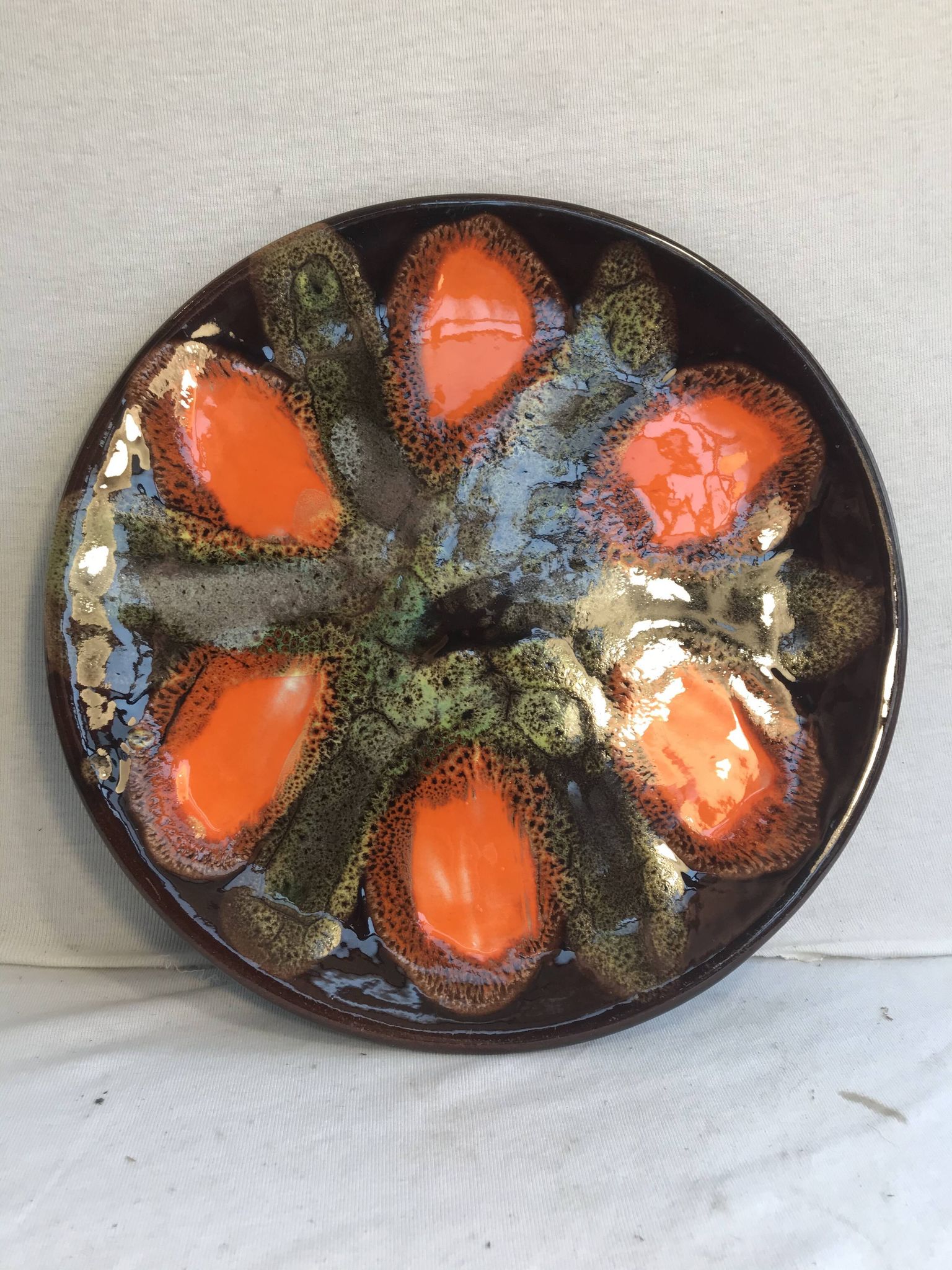 Vallauris ceramics dish