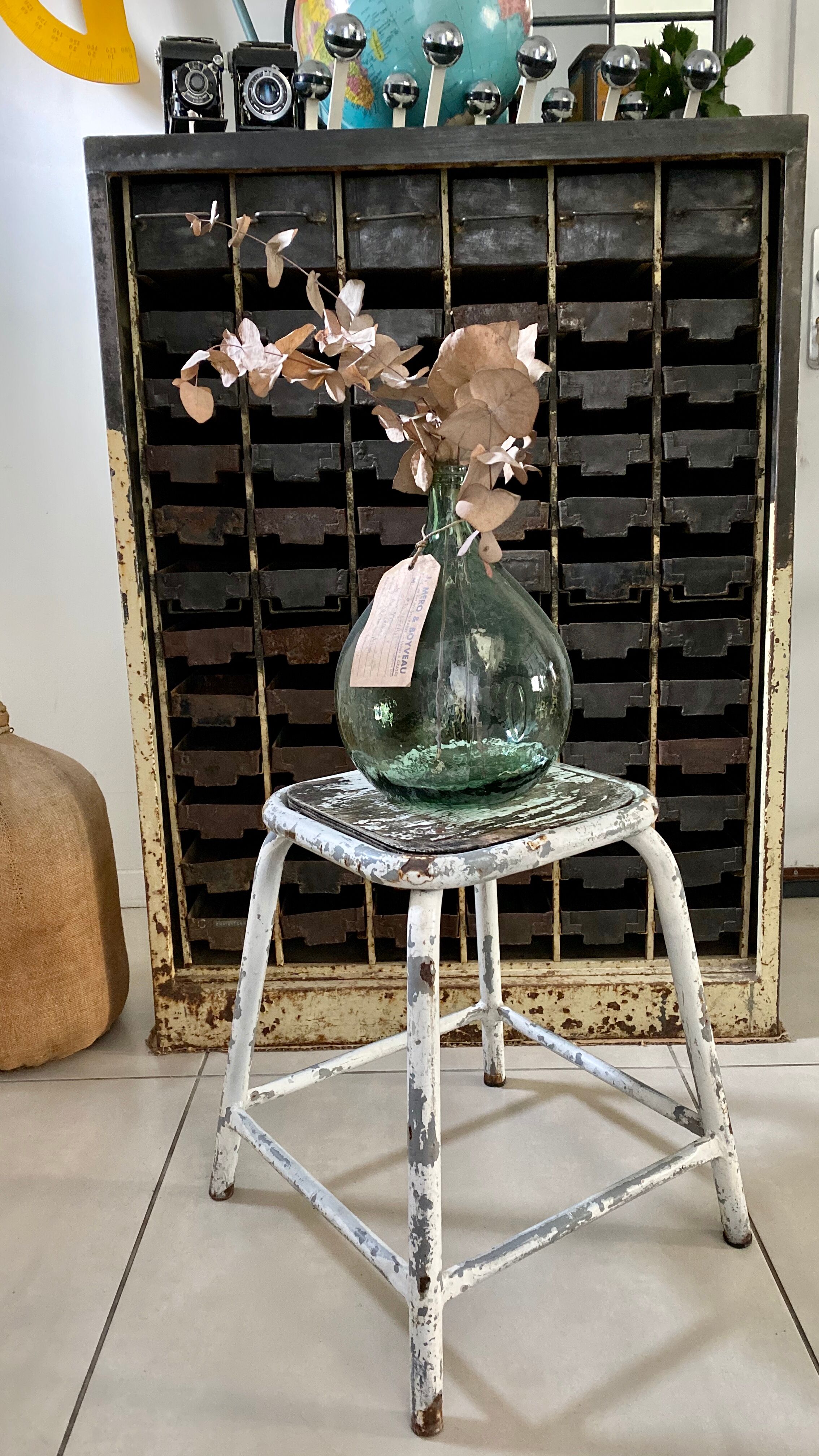 Former workshop stool