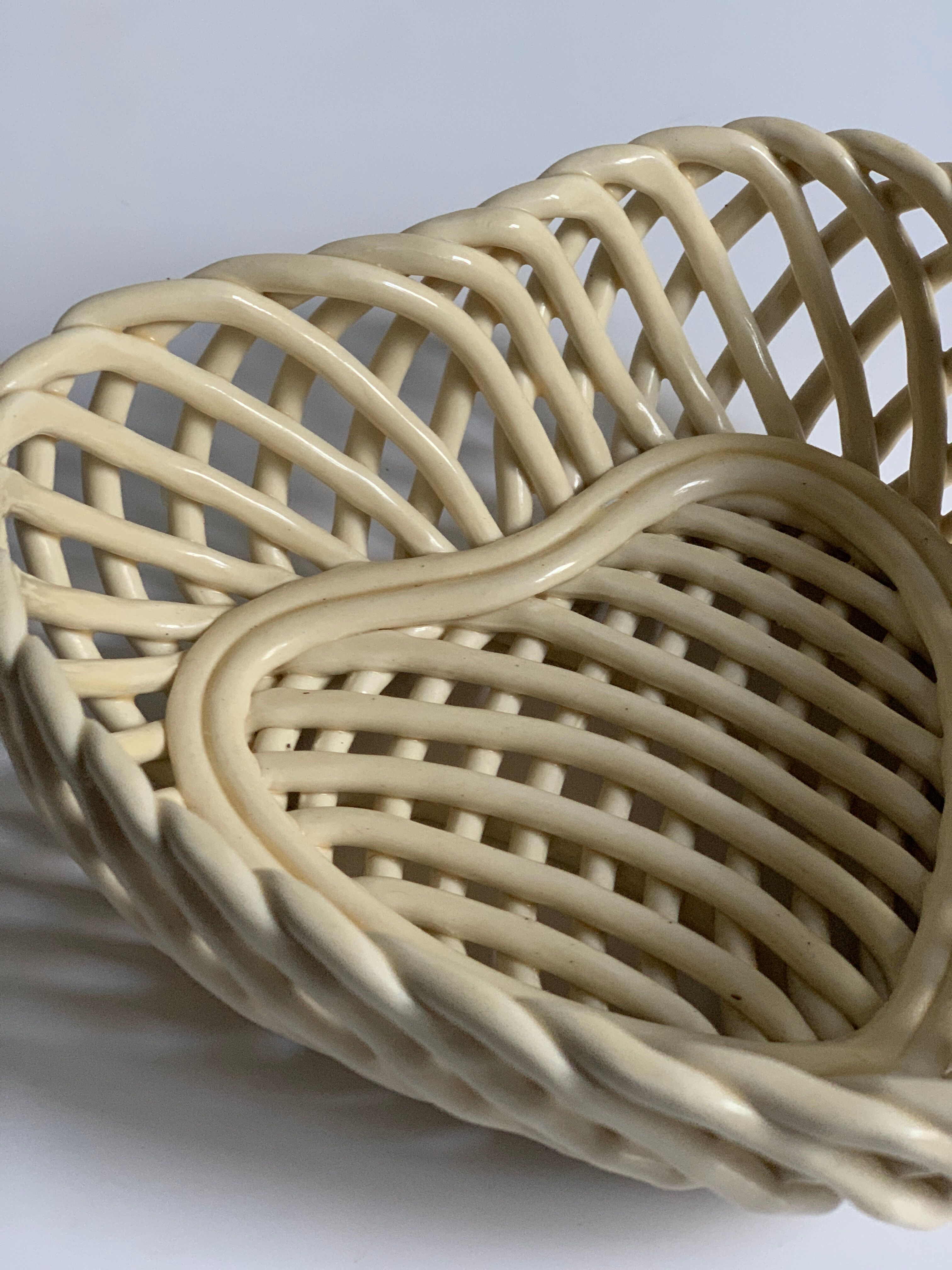 Empty ceramic pocket