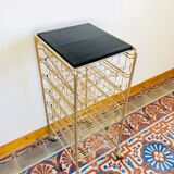 1950 Golden brass paper serving