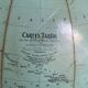 Globe  vintage 1976 terrestre tripode Taride philips challenge mappemonde -