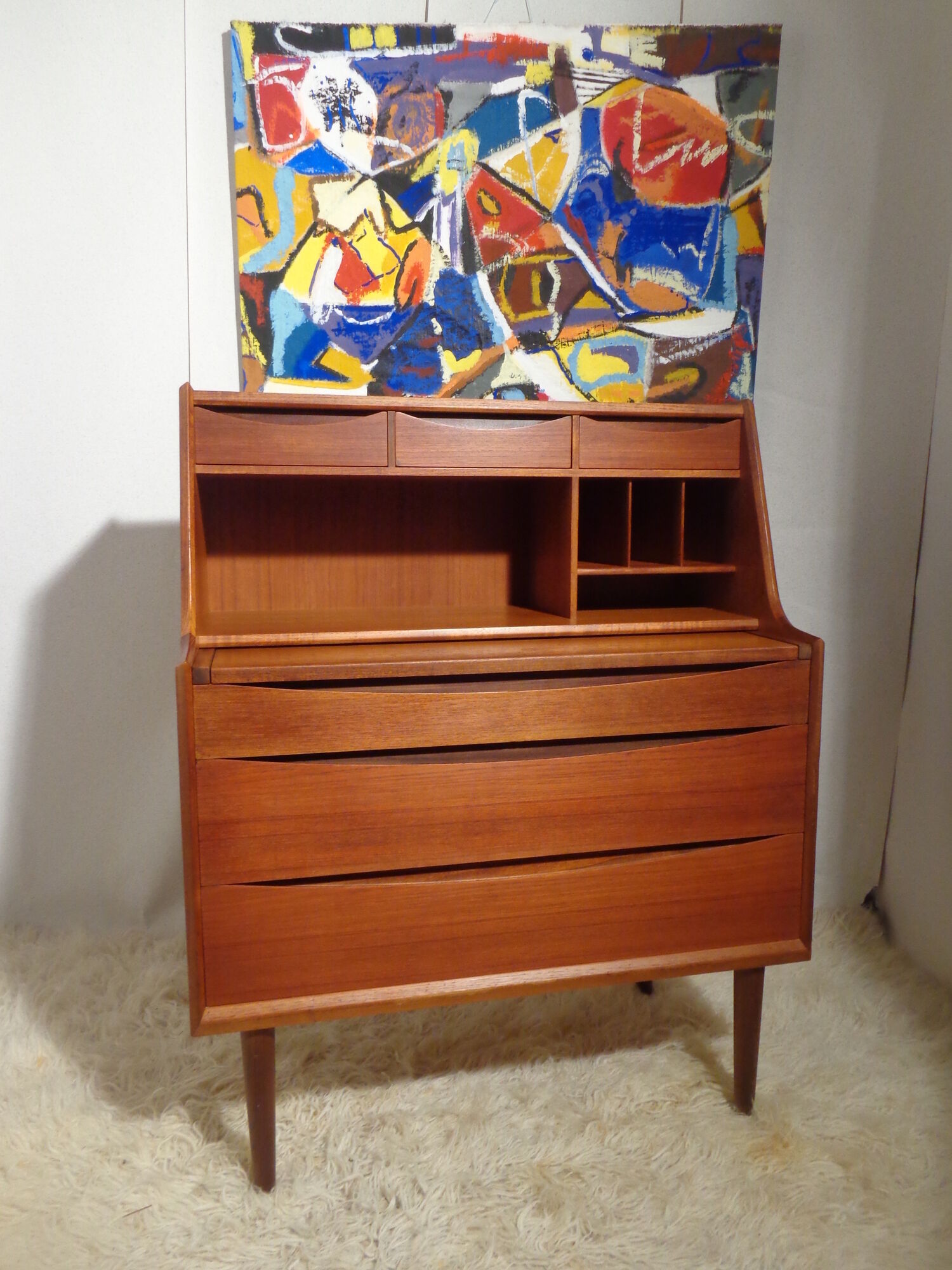 Secretary Arne Vodder Scandinavian produced by Olholm Møbelfabrik 1960