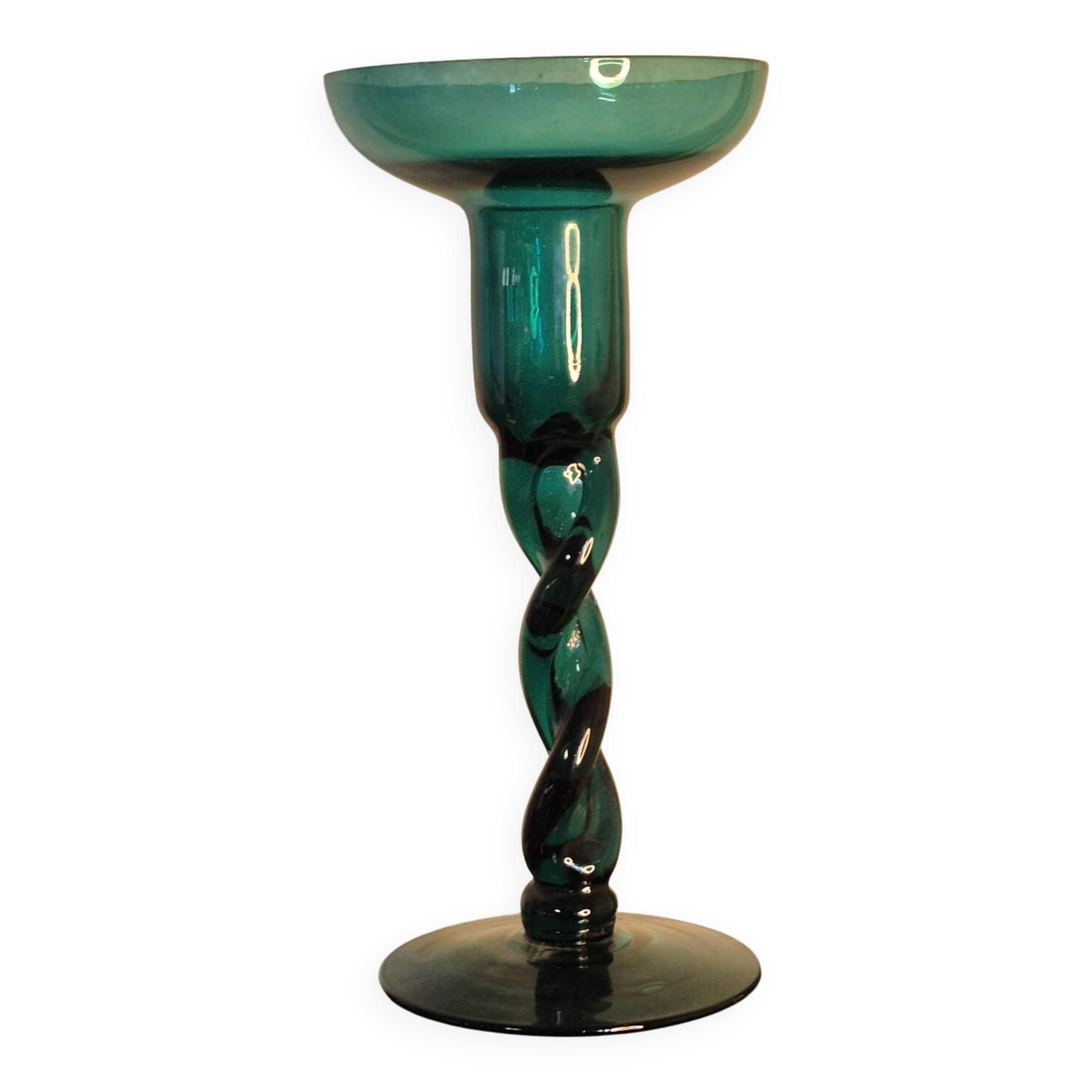 Green candlesticks