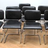 Suite of 8 Cesca chairs, Knoll