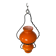 Pendant chandelier, vintage, opaline, Orange, 1970s